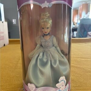 Disney Cinderella Doll in Sparkling Silver and Blue Gown